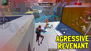 Aggressive Revenant Gameplay 👹 Apex Legends Mobile