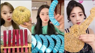 Thánh Ăn Đá Lạnh Như Ăn Kẹo Ngọt, Ăn Trái Cây Bộc Chocola - ASMR Ice Crunchy Eating sound#31