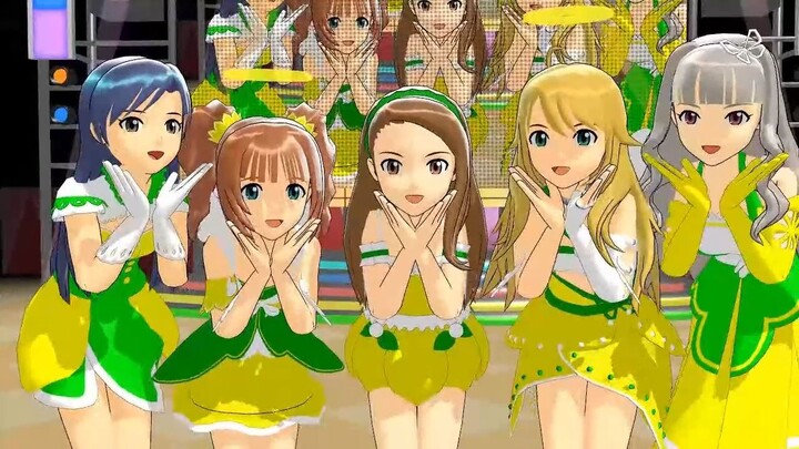【mmdアイドルマスター】美希＆貴音＆伊織＆やよい＆千早で気まぐれメルシィ
