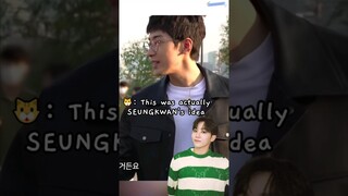 the reason why a short-form content was Seungkwan's idea 🍊 #GOING_SVT