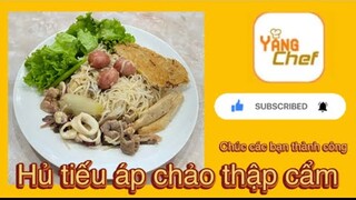 Hủ tiếu áp chảo thập cẩm | Hủ tiếu bạc liêu xào dai ngon khó cưỡng | Hủ tiếu mềm xào thập cẩm #13