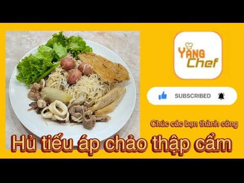 Hủ tiếu áp chảo thập cẩm | Hủ tiếu bạc liêu xào dai ngon khó cưỡng | Hủ tiếu mềm xào thập cẩm #13