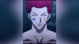 They fought in the end hisoka chrollo hunterxhunter manga hxh anime fyp