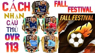 FIFA MOBILE - CÁCH CHƠI TỐT NHẤT NHẬN CẦU THỦ 113+ SỰ KIỆN FALL FESTIVAL