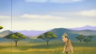 你他头上什么都没有，但我怎么感觉他脑袋上的一块秃顶的地方有一点绿