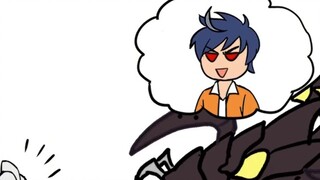 Traveling through time and space to become a Hyperzetton monster and eating Ultraman as a staple foo