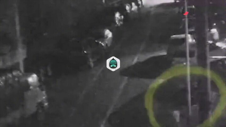 Waking up in the early morning and not seeing his family, a cute 3-year-old toddler wearing diapers 