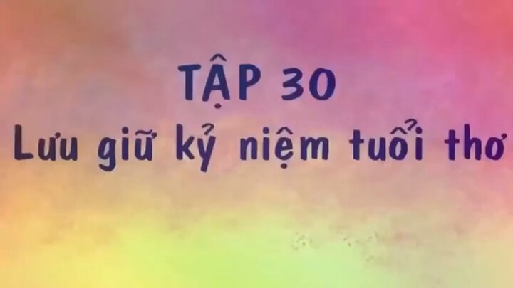 Crayon Shinchan Shin cậu bé bút chì tập 30 : Lưu giữ kỉ niệm tuổi thơ