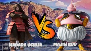 JUMP FORCE - MADARA UCHIJA VS MAJIN BUU