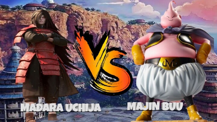 JUMP FORCE - MADARA UCHIJA VS MAJIN BUU