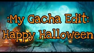 My Editing Video #14: Happy Halloween