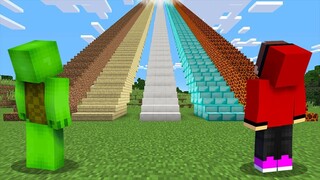 IF YOU CHOOSE THE WRONG STAIR, YOU DIE! - Minecraft