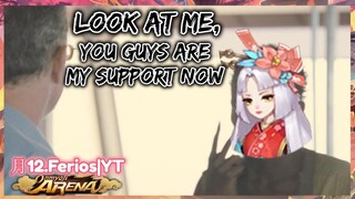 PROBABLY THE MOST ANNOYING SUPPORT | Hako Shoujo - Onmyoji Arena | Season 12