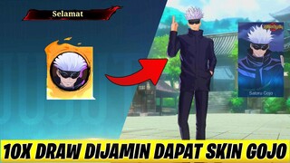 UPDATE EVENT JUJUTSU KAISEN MLBB | 10X DRAW DIJAMIN DAPAT SKIN GOJO SATORU XAVIER | MOBILE LEGENDS