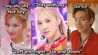 Kpop songs that are opposite to each other ✨