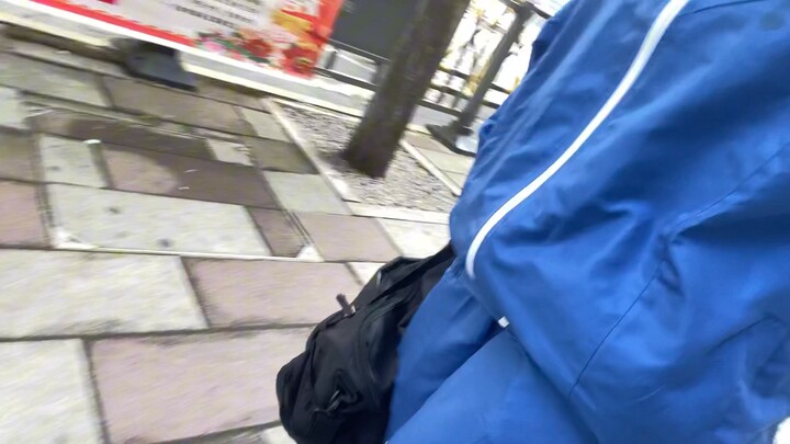 It's out! Back home!