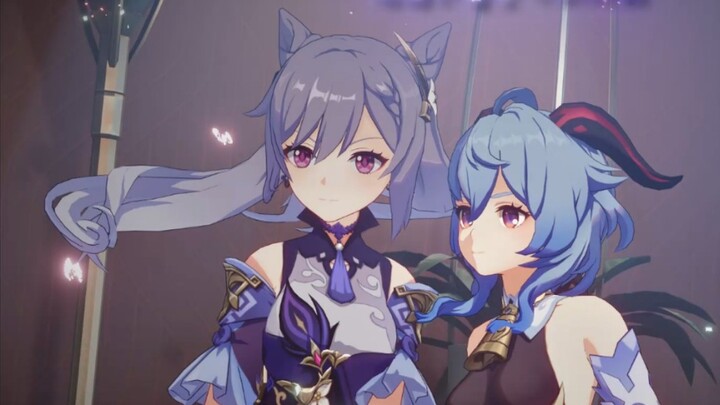 Keqing + Ganyu, what should the combination be called? ''"Keqing and Ganyu's duet"