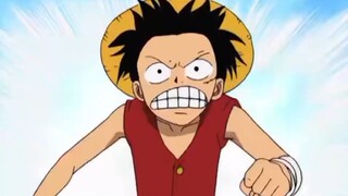 Momen lucu luffy di kejar oleh kapten smoker