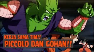 Kerja sama Tim, Piccolo dan Gohan❗❗