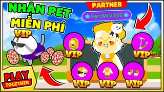 Cách nhận PET Mèo LUGE Miễn Phí ! Mr Vịt review toàn bộ CẬP NHẬT MỚI PLAY TOGETHER