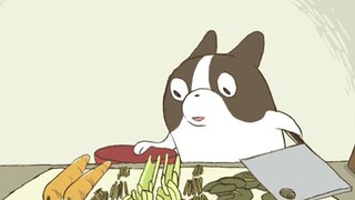 敲温暖！狗狗请也为我煎蛋吧！