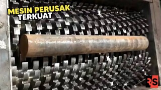 Apapun Pasti Remuk! Inilah Mesin Penghancur Paling Cepat di Dunia