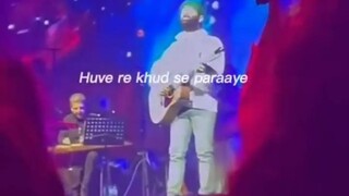 Arijit Singh singing kalank title track in a live concert with his soulful voice