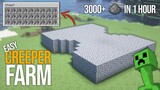 Minecraft Creeper Farm | 3000+ Per Hour Gunpowder Java Farm