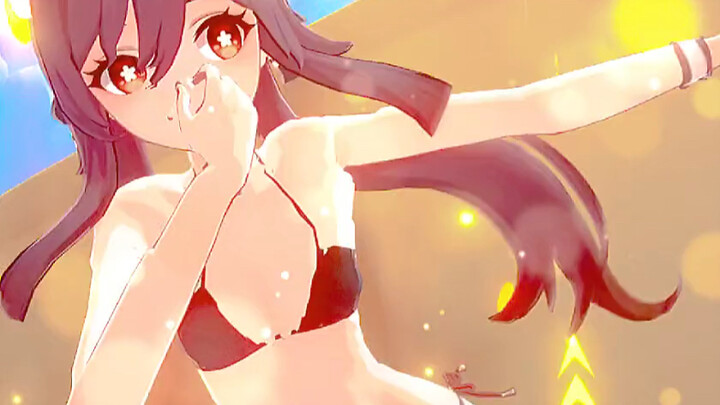 ชุดว่ายน้ำผิววอลนัท