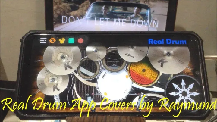 THE CHAINSMOKERS - DON'T LET ME DOWN | Real Drum App Covers by Raymund