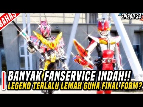 MESTI FANS DECADE MENGAMUK | BAHAS EPISOD 34 KAMEN RIDER GOTCHARD !!!