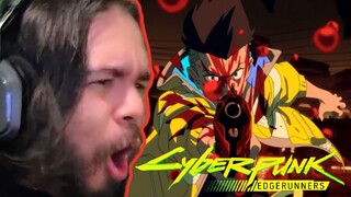 CYBERPUNK EDGERUNNER ANIME TRAILER REACTION