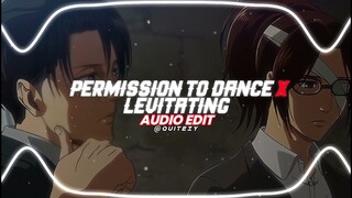 permission to dance x levitating - bts & dua lipa [edit audio]