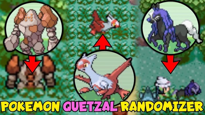 EXTREME OVERWORLD RANDOMIZER!?! Pokemon QUETZAL GBA ROM Hack!