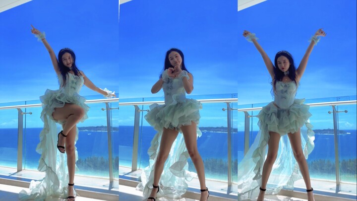 [Tang Yuanyuan] So Energetic by the Beach! This Is My Cutest Side