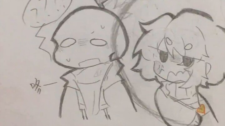 [Homemade UT Sand Sculpture Fanfiction/Slaughter Group] When Chara broke his own knife (Part 1)