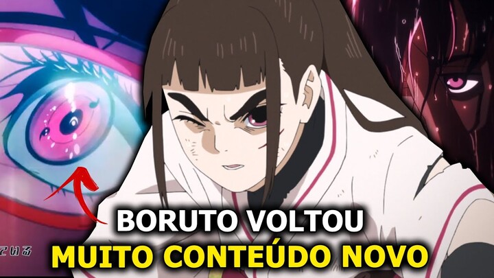 Confirmado: Boruto vai entrar no arco Sasuke Retsuden em Janeiro