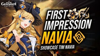 Sacrificial Greatsword Lebih Bagus Dibanding Kalian Kira | Review Navia Genshin Impact Indonesia