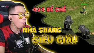 FUNKYM AOE | BÀI SHANG MAX PING KÍCH ĐỜI 7X, FUNKYM CẦM CUNG R QUẢN CẢ MAP (FULL GAME 4V4)