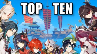 Top Ten Genshin Ships