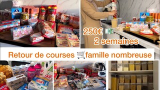 2 éme partie 🛒retour de courses  🛒 250€ pour 6 💶