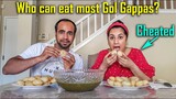 Pani Puri Challenge (Gol Gappa Challenge) With My Wife | She Cheated 😠
