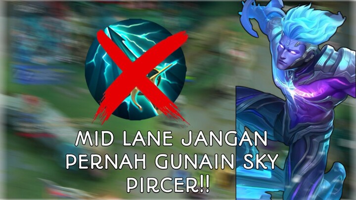 SERIOSA LU MASIH MAKAI SKY PIRCER BUAT MAGE!!?