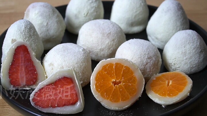 Cara mudah membuat Snow Mei Niang: cukup pakai tepung ketan! Lembut, kenyal, dan meletup saat digigi