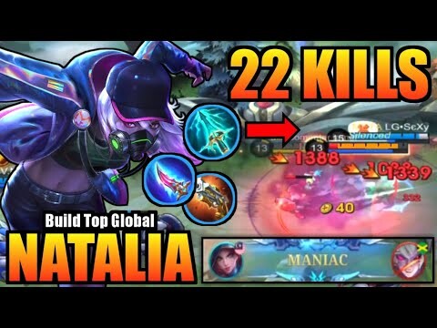 NATALIA BEST BUILD 2024 | TOP GLOBAL NATALIA BUILD | NATALIA GAMEPLAY | MOBILE LEGENDS