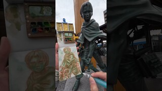 Painting LEVI in Japan