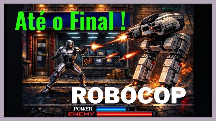 ROBOCOP 1988 - Arcade Game Playthrough!
