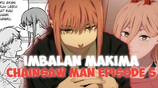 Tanggal Rilis Chainsaw Man Episode 5 - Pemberian Makima Seperti Power Kepada Denji!