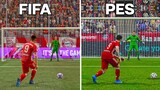 Penalti ROBERT LEWANDOWSKI • FIFA vs PES Dari 2011 ke 2022