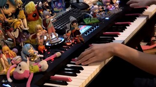 [Tentacle Monkey] Saya mencoba memainkan Lower (Electric Piano ver.) / Menurunkan mata (Electric Pia